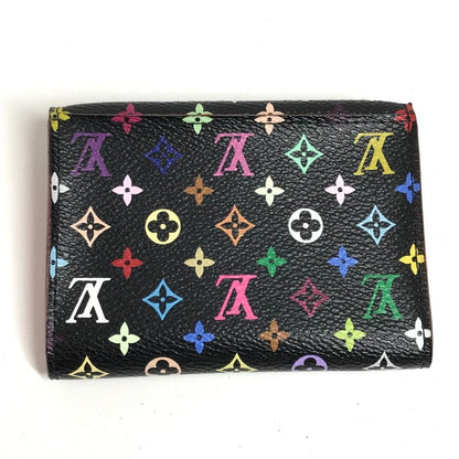 Louis Vuitton Card Case Amberop Business Holder Monogram Multi Canvas Black — view 2