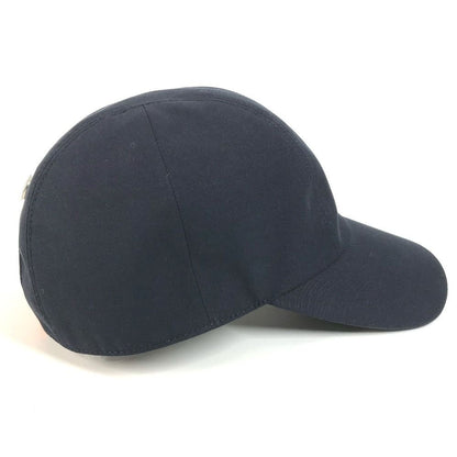 Hermes Cap Riding Cap Paddock Cotton Navy — view 5