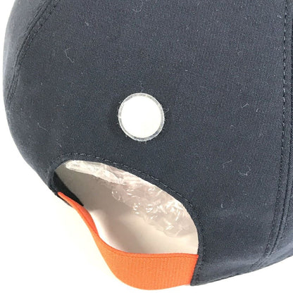Hermes Cap Riding Cap Paddock Cotton Navy — view 6