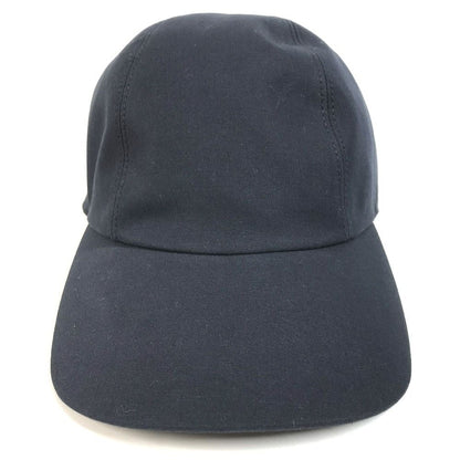 Hermes Cap Riding Cap Paddock Cotton Navy — view 3