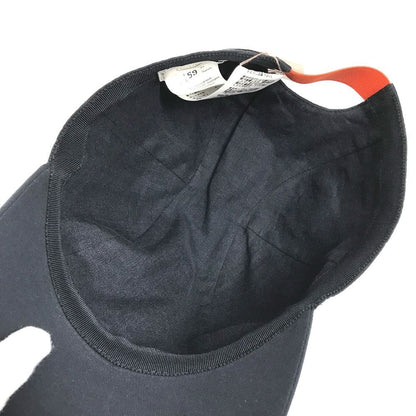 Hermes Cap Riding Cap Paddock Cotton Navy — view 7