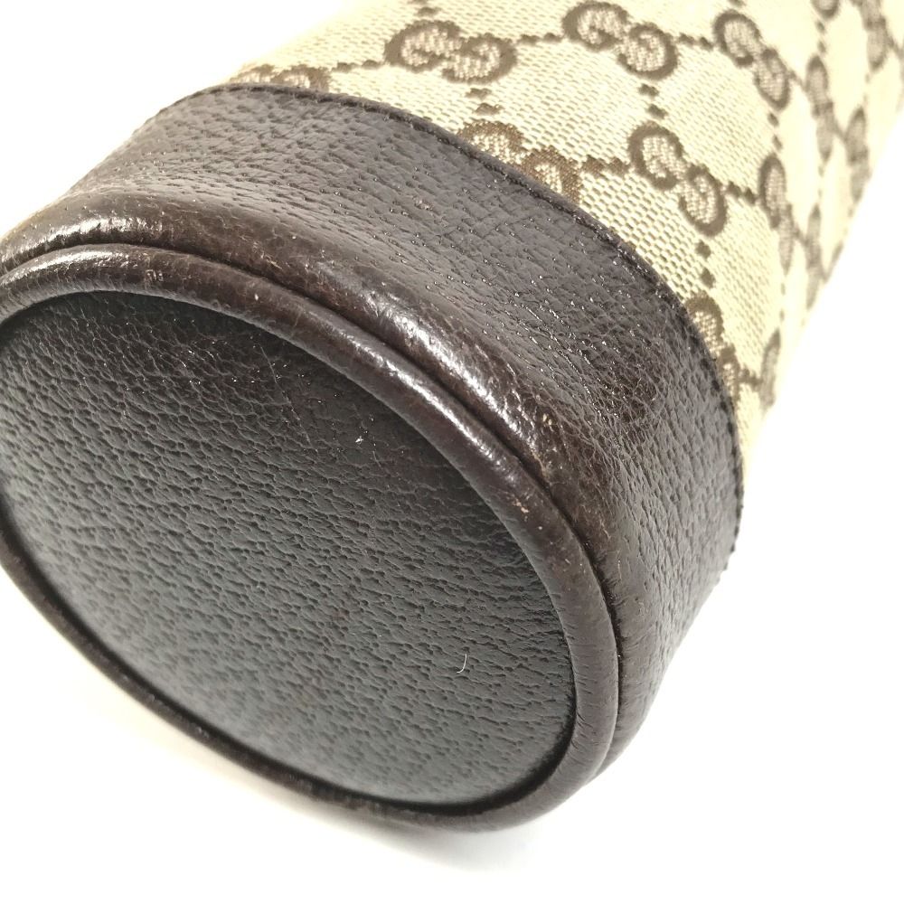 Gucci Pouch Bottle Holder GG Canvas Leather Beige — view 7