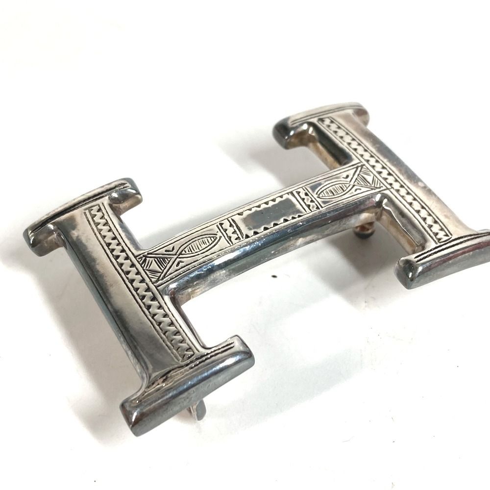 Hermes Buckle Touareg Silver Belt — view 4