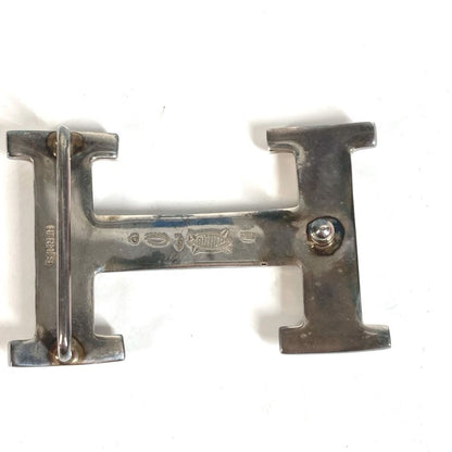 Hermes Buckle Touareg Silver Belt — view 6