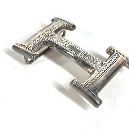 Hermes Buckle Touareg Silver Belt — view 5