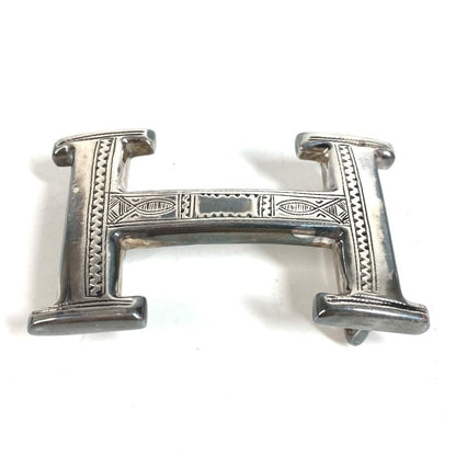 Hermes Buckle Touareg Silver Belt — view 2