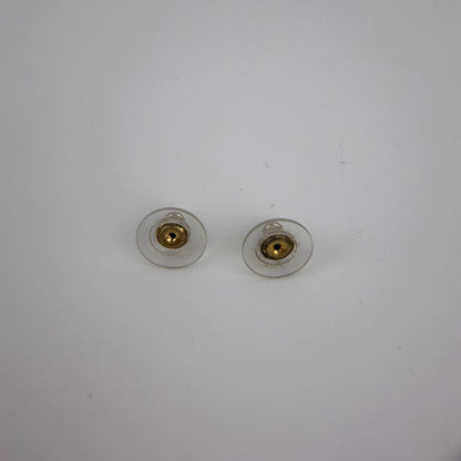Dior CD Logo Earrings Gold Vintage — view 3