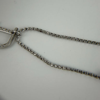 Dior D Logo Bracelet Silver Vintage — view 3