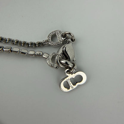 Dior D Logo Bracelet Silver Vintage — view 5