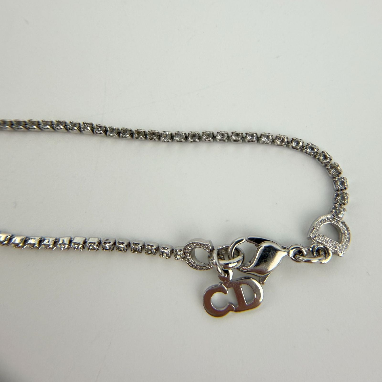 Dior D Logo Bracelet Silver Vintage — view 4