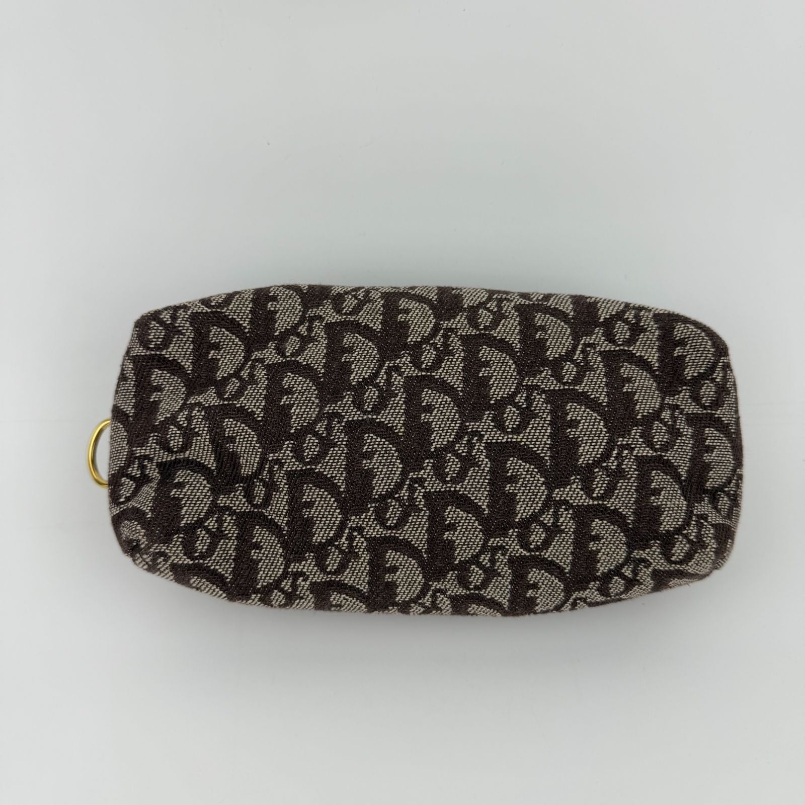 Dior Trotter Pouch Brown Canvas Vintage — view 6