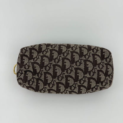 Dior Trotter Pouch Brown Canvas Vintage — view 6