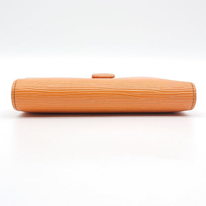 Louis Vuitton Portefeuille Viennois Folded Wallet Kiss Lock Epi Orange — view 6