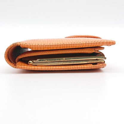 Louis Vuitton Portefeuille Viennois Folded Wallet Kiss Lock Epi Orange — view 3
