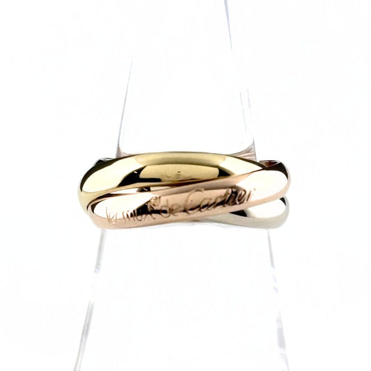 Cartier Trinity Ring YG Yellow Gold PG Pink WG White