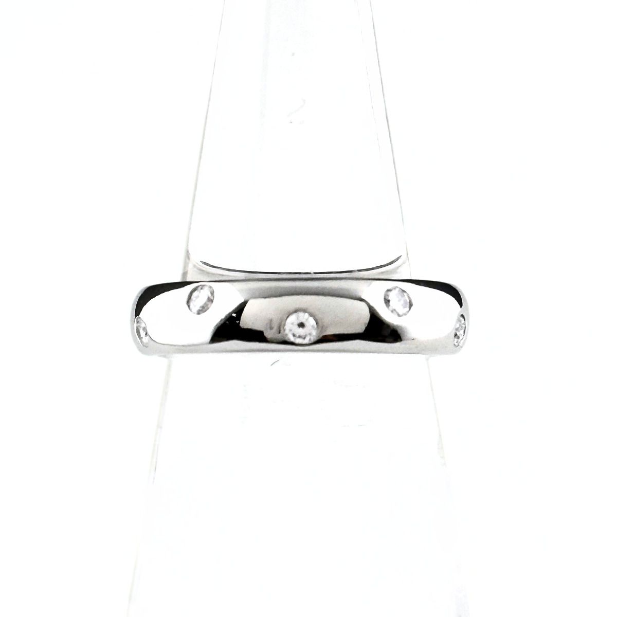 Tiffany & Co Dots Ring Platinum Pave Diamond