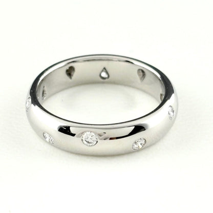 Tiffany & Co Dots Ring Platinum Pave Diamond — view 4