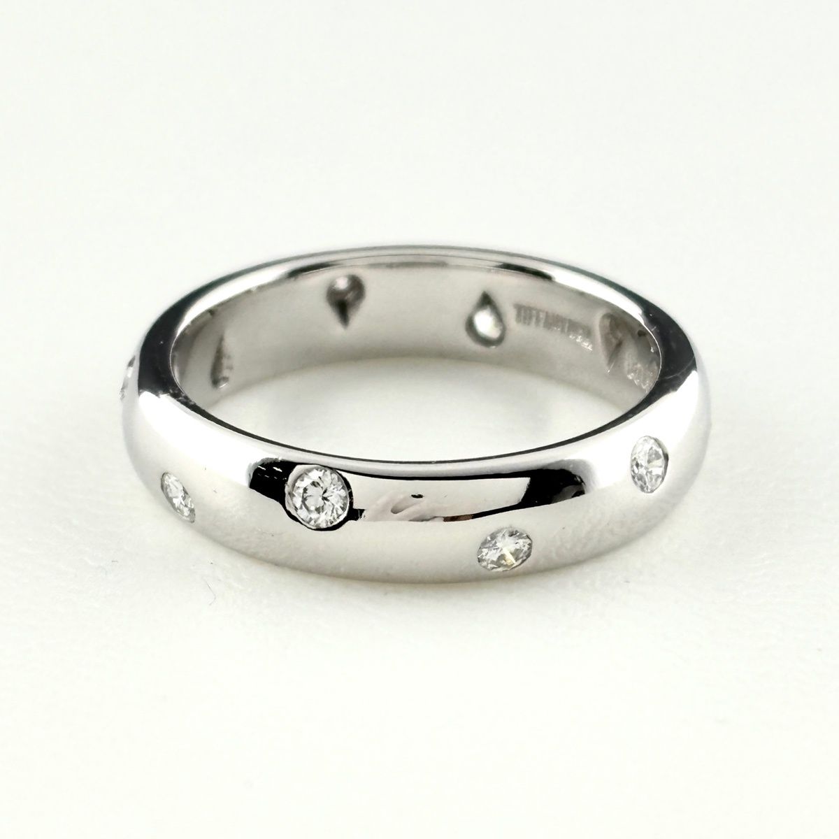 Tiffany & Co Dots Ring Platinum Pave Diamond — view 3