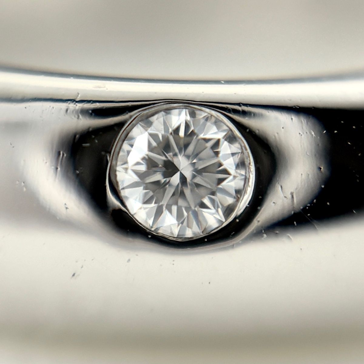 Tiffany & Co Dots Ring Platinum Pave Diamond — view 2