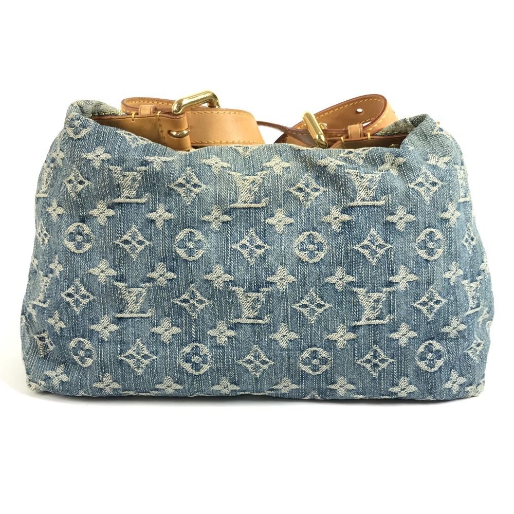 Louis Vuitton Shoulder Bag PM Monogram Denim Blue — view 2