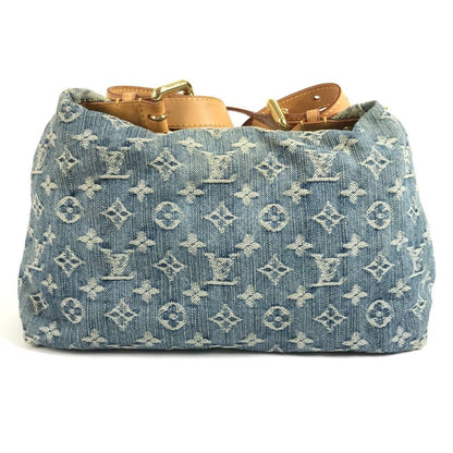 Louis Vuitton Shoulder Bag PM Monogram Denim Blue — view 2