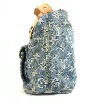 Louis Vuitton Shoulder Bag PM Monogram Denim Blue — view 4