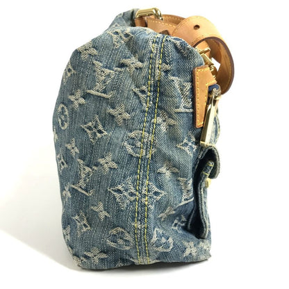 Louis Vuitton Shoulder Bag PM Monogram Denim Blue — view 3