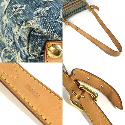 Louis Vuitton Shoulder Bag PM Monogram Denim Blue — view 7