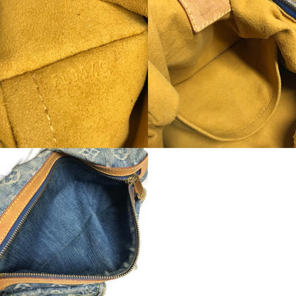 Louis Vuitton Shoulder Bag PM Monogram Denim Blue — view 9