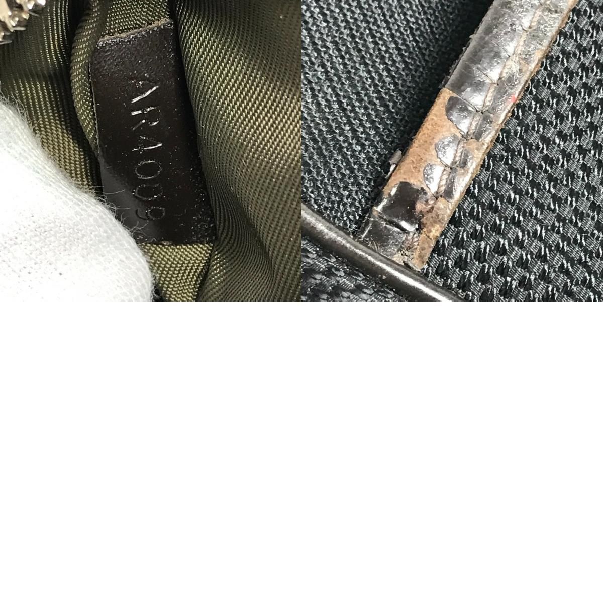 Louis Vuitton Belt Bag Acrobat Damier Geant Canvas Black — view 9