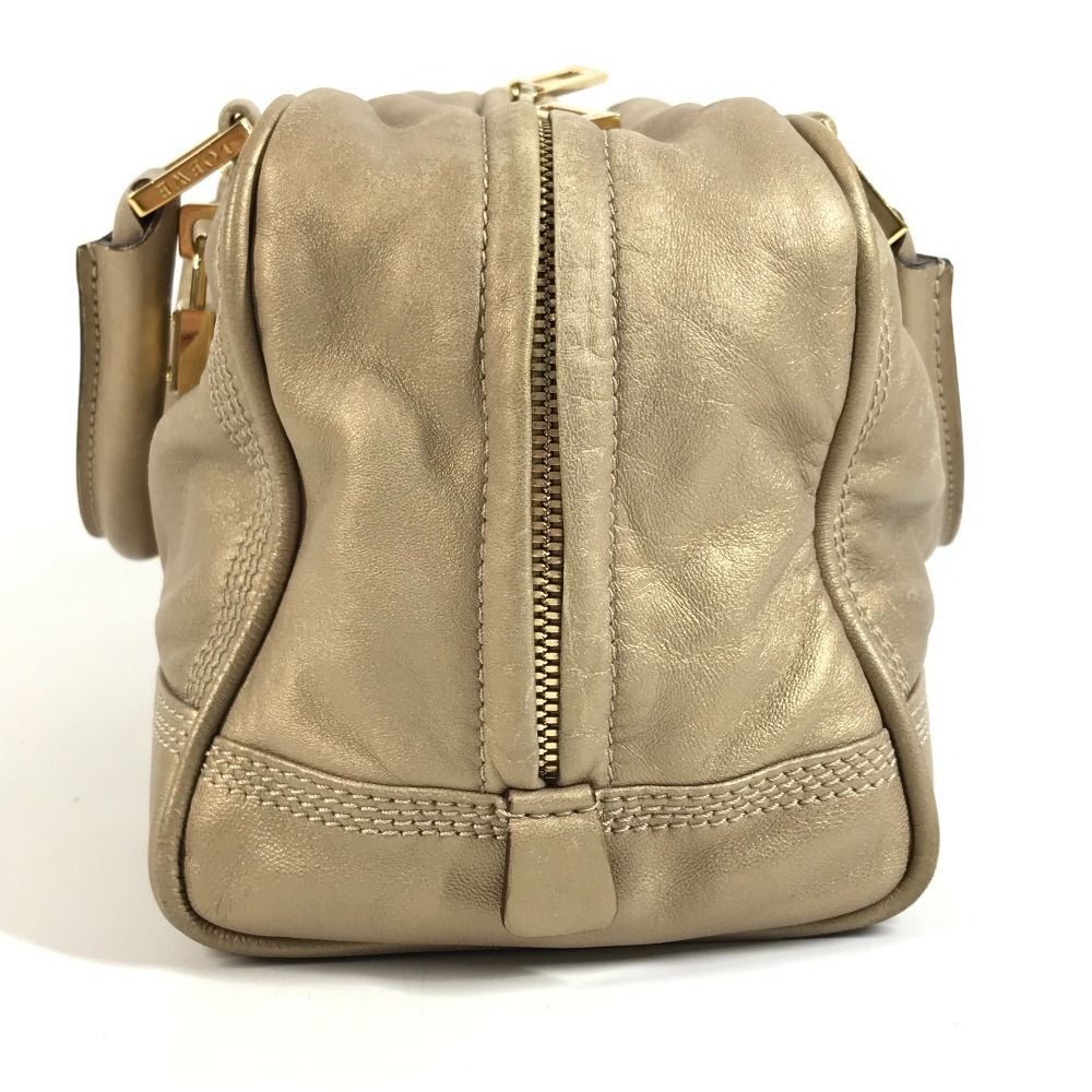 Loewe Handbag Amazona 28 Leather Gold — view 3