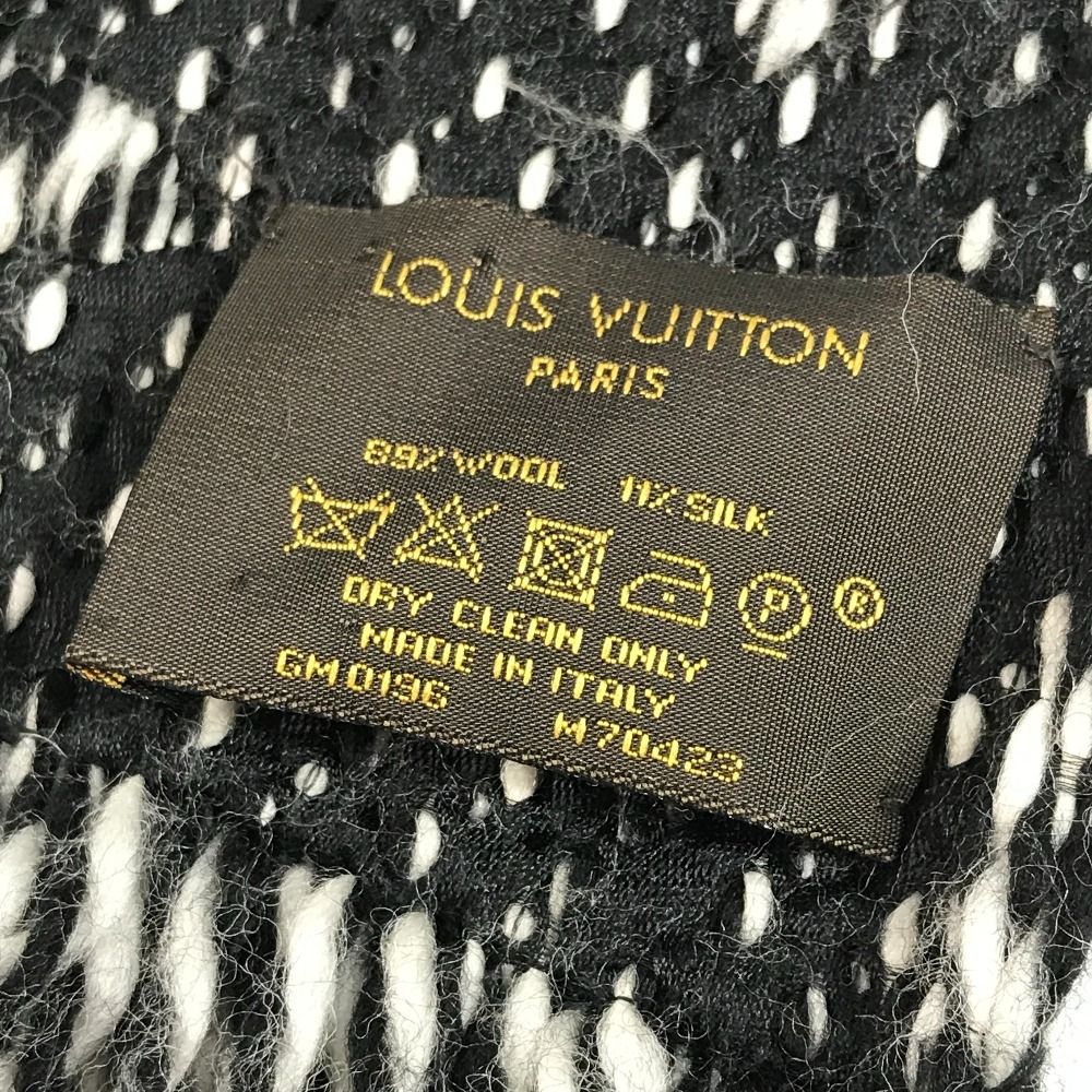 Louis Vuitton Scarf Echarpe Logo Manic Mix U-le Black — view 3