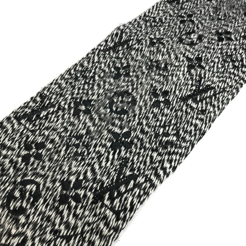 Louis Vuitton Scarf Echarpe Logo Manic Mix U-le Black — view 6