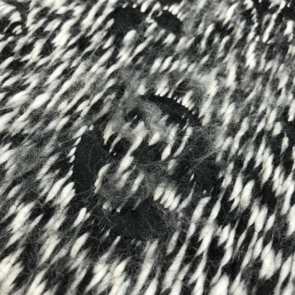 Louis Vuitton Scarf Echarpe Logo Manic Mix U-le Black — view 5