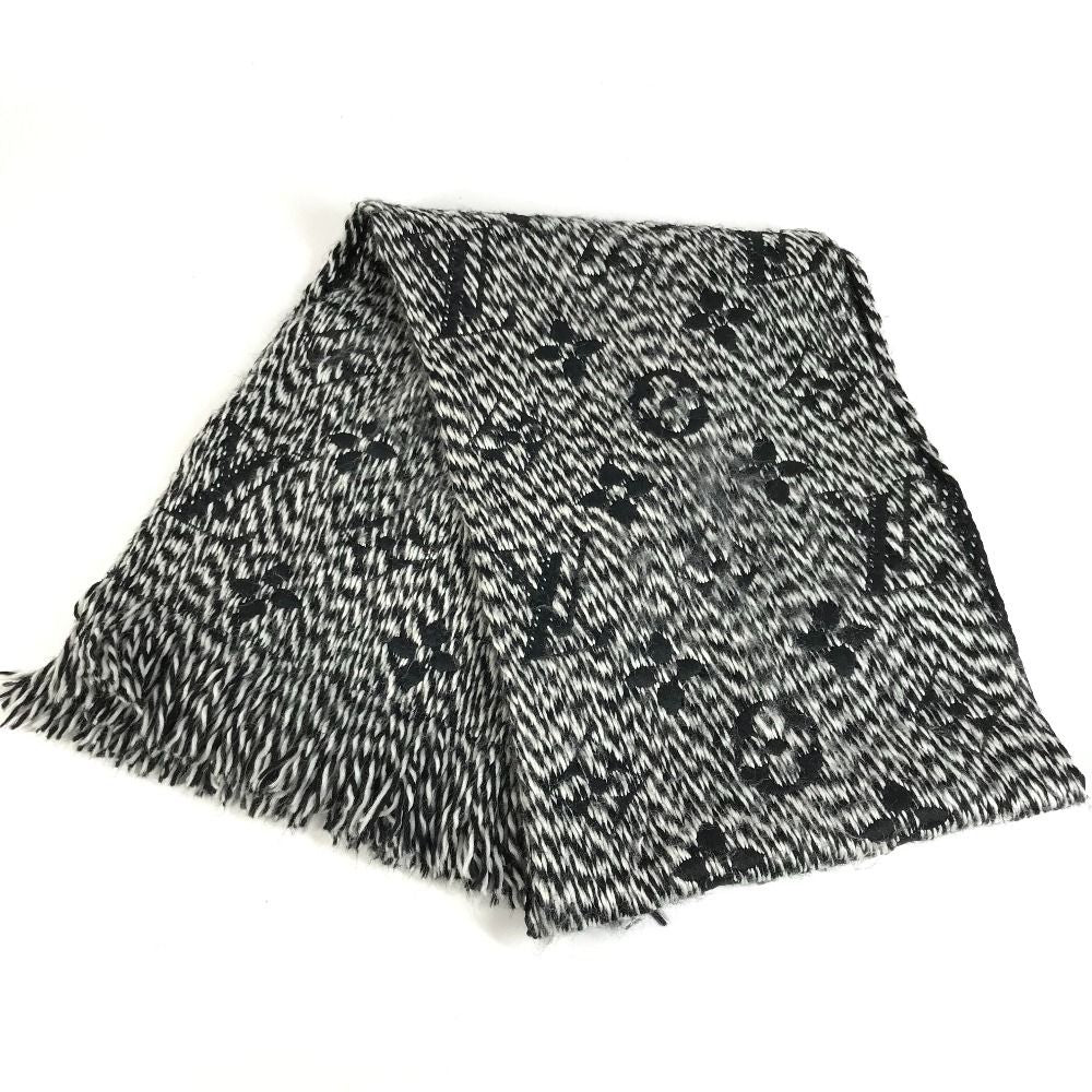 Louis Vuitton Scarf Echarpe Logo Manic Mix U-le Black — view 2