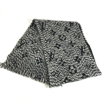 Louis Vuitton Scarf Echarpe Logo Manic Mix U-le Black — view 2