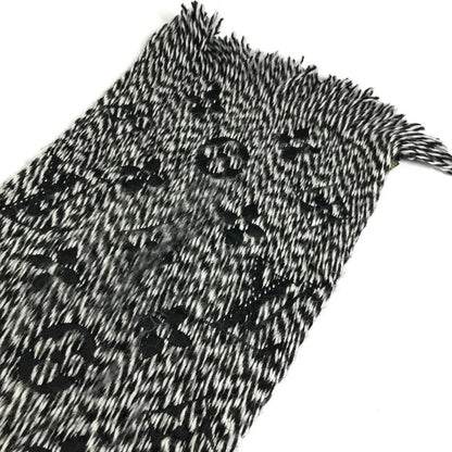 Louis Vuitton Scarf Echarpe Logo Manic Mix U-le Black — view 8