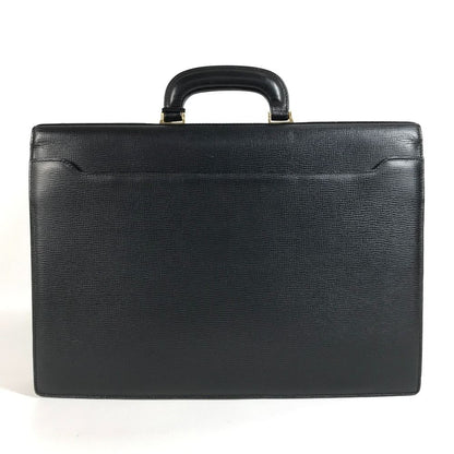 Loewe Handbag Logo Business Bag Anagram Leather Black — view 2