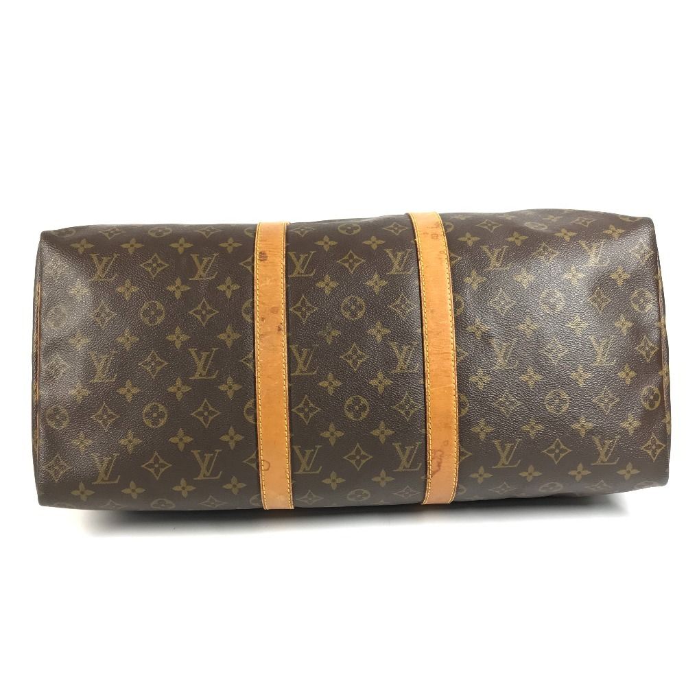 Louis Vuitton Boston Bag Keepall 50 Monogram Canvas Brown — view 5