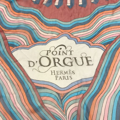 Hermes Scarf Carre 140 Silk Blue — view 2