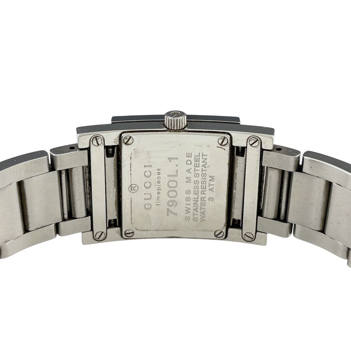 Gucci Breath Watch Square SS Quartz Black — view 4