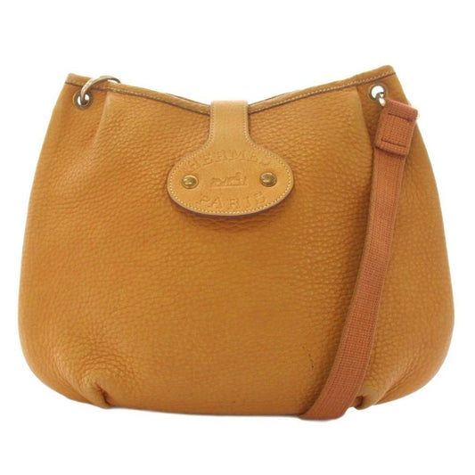 Hermes Vintage Rodeo Ardennes Shoulder Bag Leather Brown KH