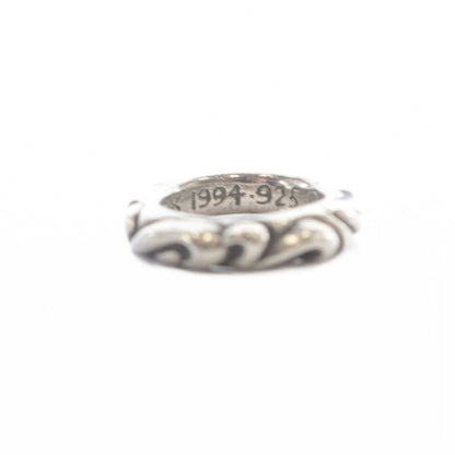 Chrome Hearts Scrl Band 925 Pinki Ring Silver SR — view 5