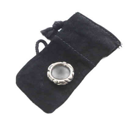Chrome Hearts Scrl Band 925 Pinki Ring Silver SR — view 6