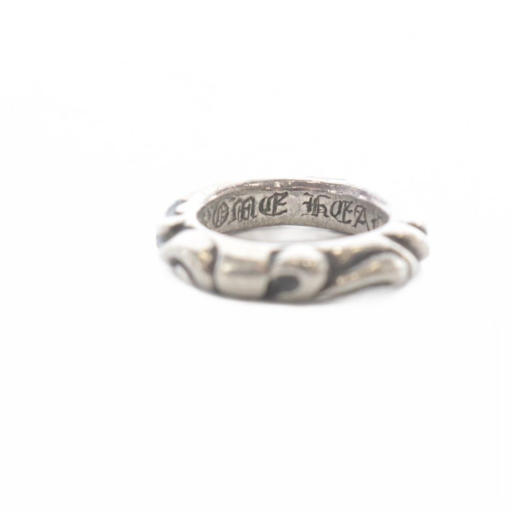 Chrome Hearts Scrl Band 925 Pinki Ring Silver SR — view 7
