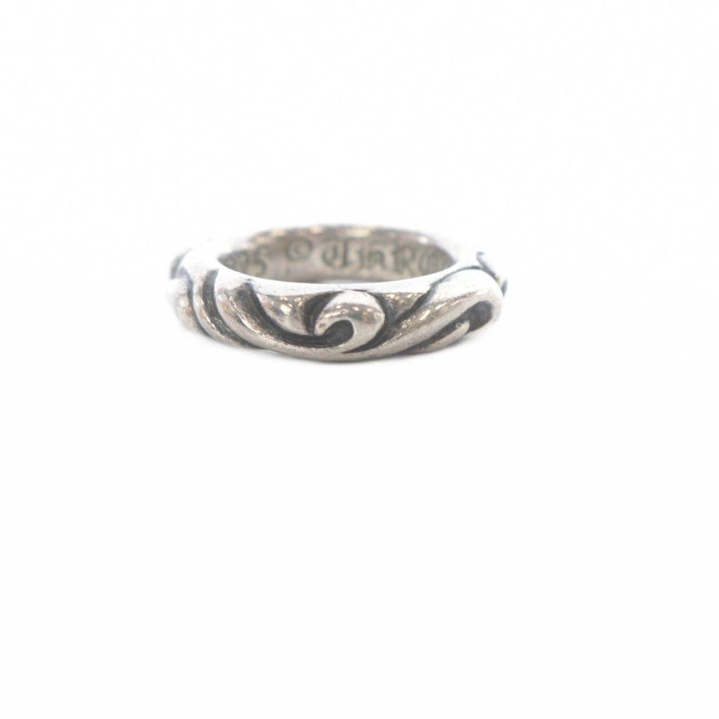 Chrome Hearts Scrl Band 925 Pinki Ring Silver SR — view 2