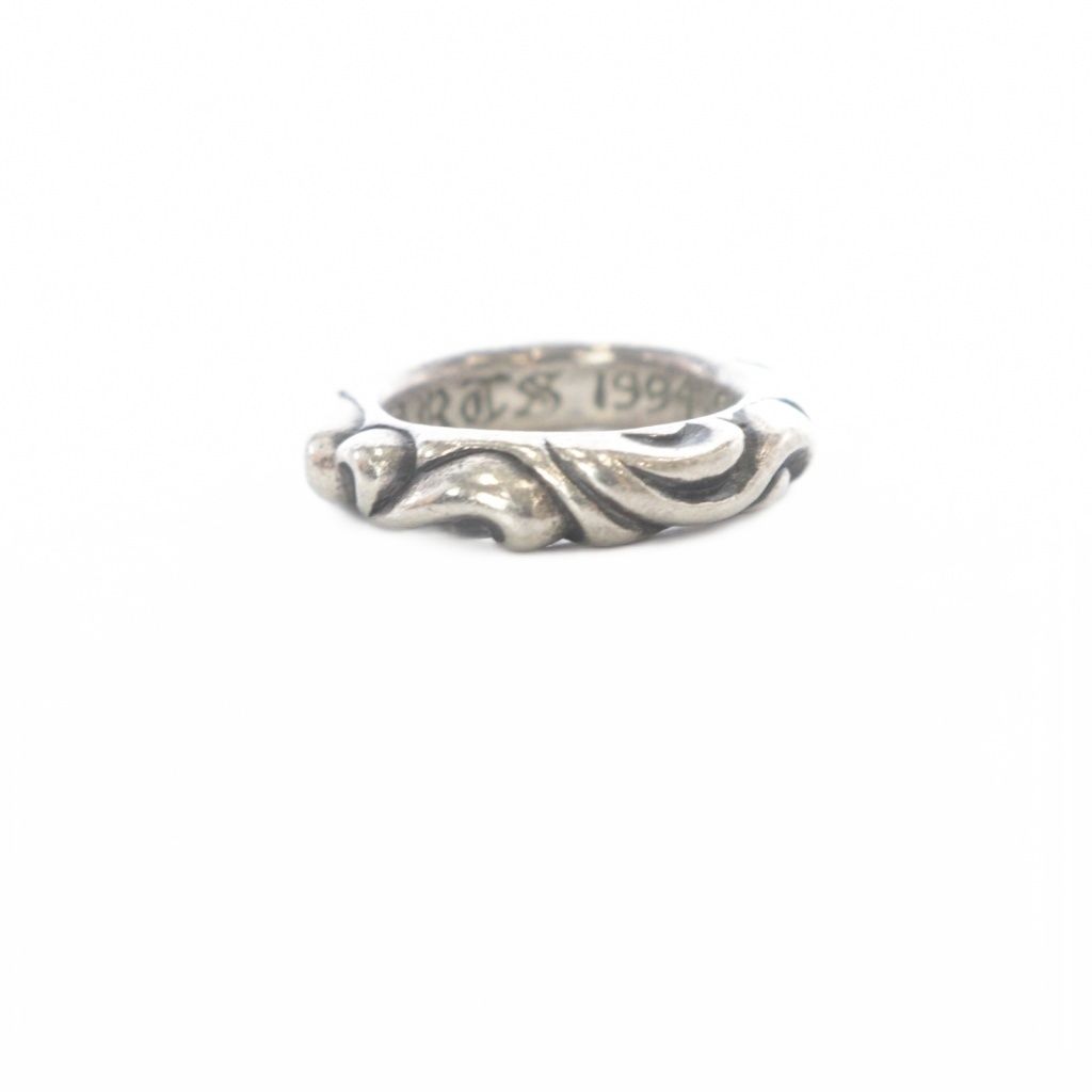 Chrome Hearts Scrl Band 925 Pinki Ring Silver SR — view 3