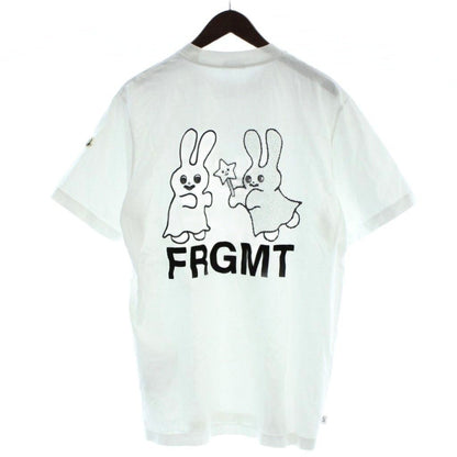 Moncler Frgmt T-Shirt Short Sleeve L White Cartoon Style Back Print Logo L PP — view 2