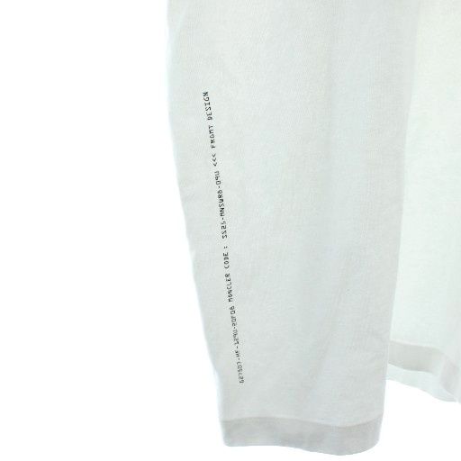 Moncler Frgmt T-Shirt Short Sleeve L White Cartoon Style Back Print Logo L PP — view 6