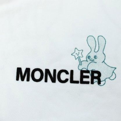 Moncler Frgmt T-Shirt Short Sleeve L White Cartoon Style Back Print Logo L PP — view 4